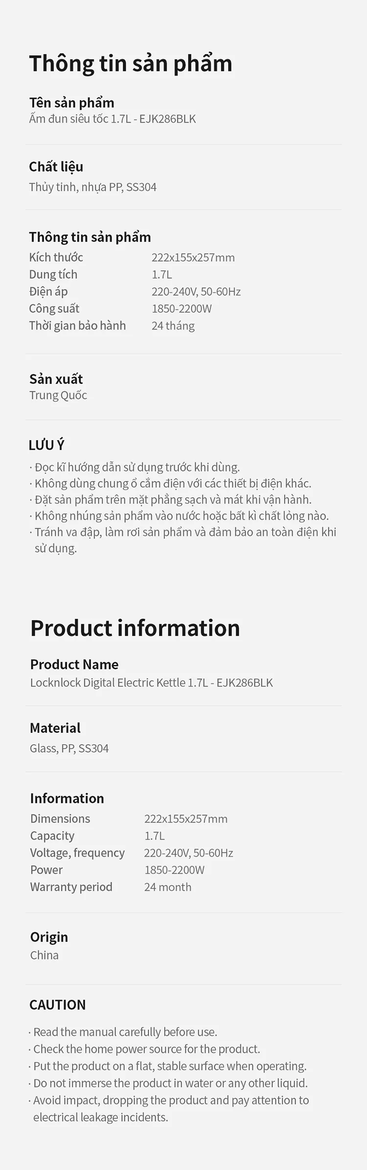 Ấm đun siêu tốc LocknLock Digital electric kettle 1.7L- Màu đen EJK286BLK 5 chế độ nhiệt, giữ ấm 2 giờ 10 am dun sieu toc locknlock digital electric kettle 1 7l mau den ejk286blk 5 che do nhiet giu am 2 gio description 1785046866