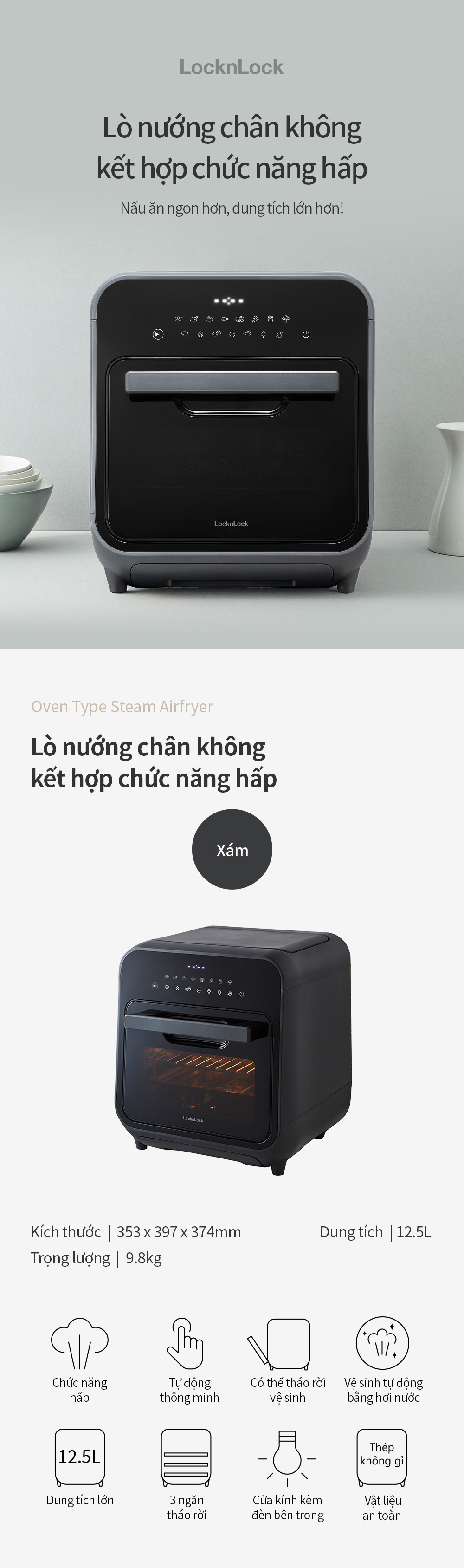 ap voucher giam them 300k lo nuong chan khong locknlock ejf693gry description 1785041187