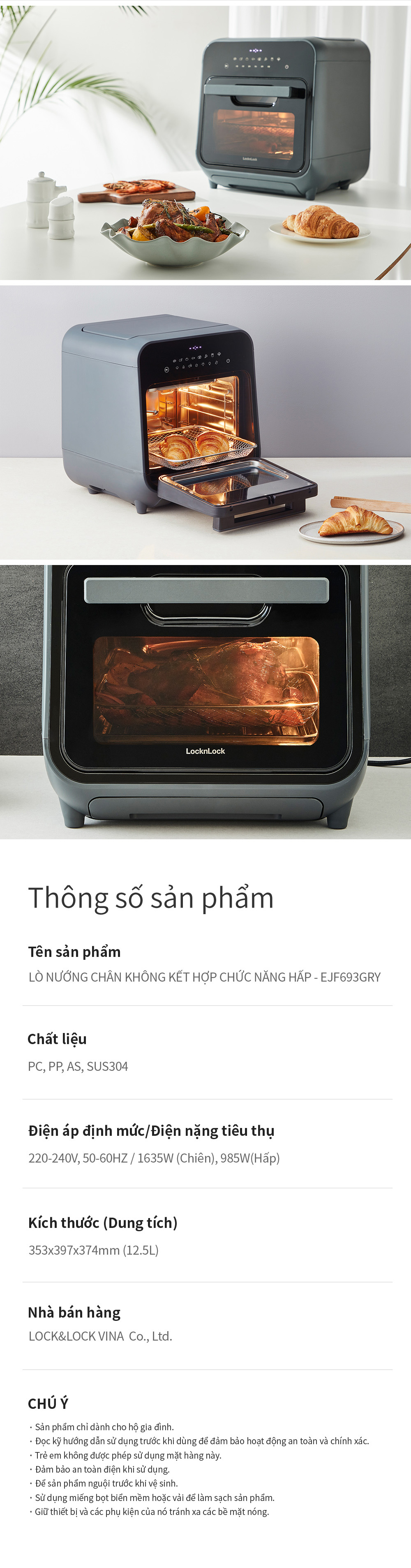 ap voucher giam them 300k lo nuong chan khong locknlock ejf693gry description 1785041196