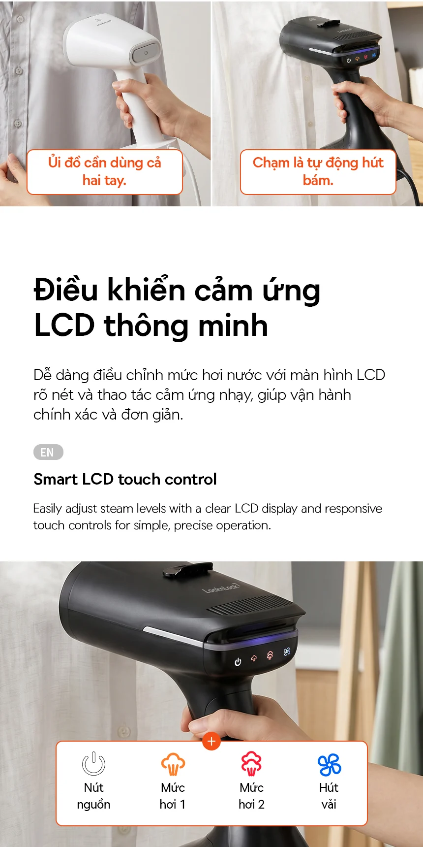 ban ui hoi nuoc locknlock hut vai thong minh eni216blk dung tich 270ml 220 240v 50 60hz1400w mau den description 1785050631
