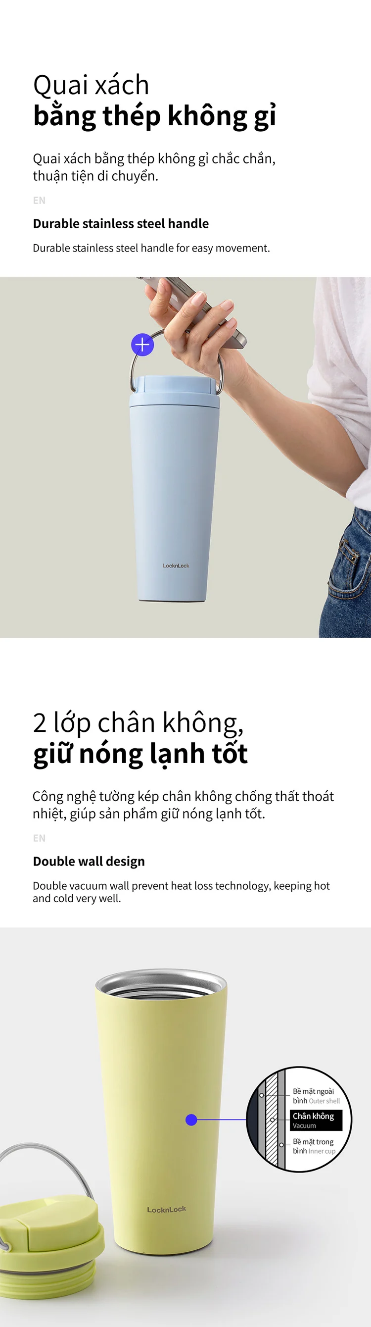 binh giu nhiet locknlock bucket one touch 550ml 3 mau xanh la xanh da troi tim lhc3345 description 1785055761