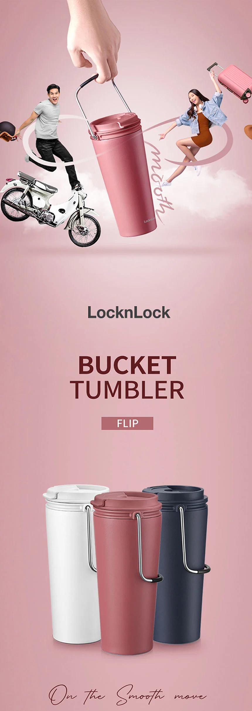 binh giu nhiet locknlock bucket tumbler 2 mau hong dam trang lhc4269 description 1785057004