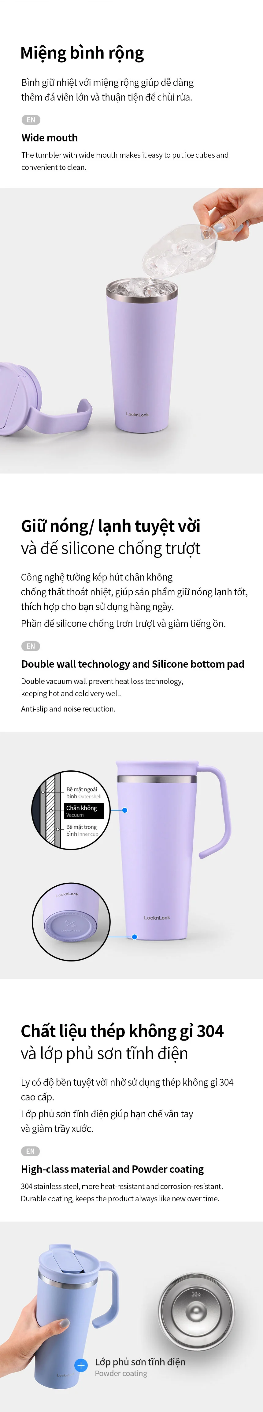 Bình Giữ Nhiệt Locknlock Daily Handle Tumbler 600Ml - 3 Màu (Xanh Da Trời, Ngà, Tím) - LHC4330 10 binh giu nhiet locknlock daily handle tumbler 600ml 3 mau xanh da troi nga tim lhc4330 description 1785055896