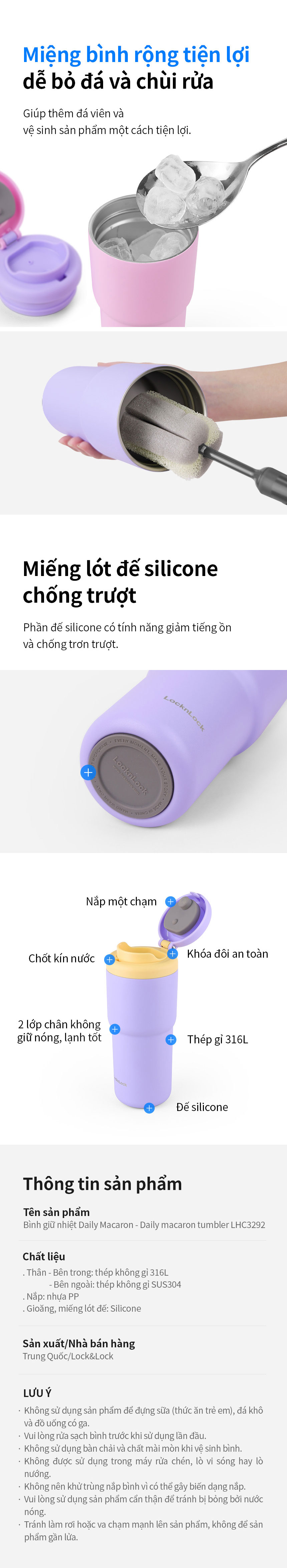 binh giu nhiet locknlock daily macaron tumbler 480ml 6 mau xanh tim hong vang nga sh1 nga sh2 lhc3292 description 1785055947