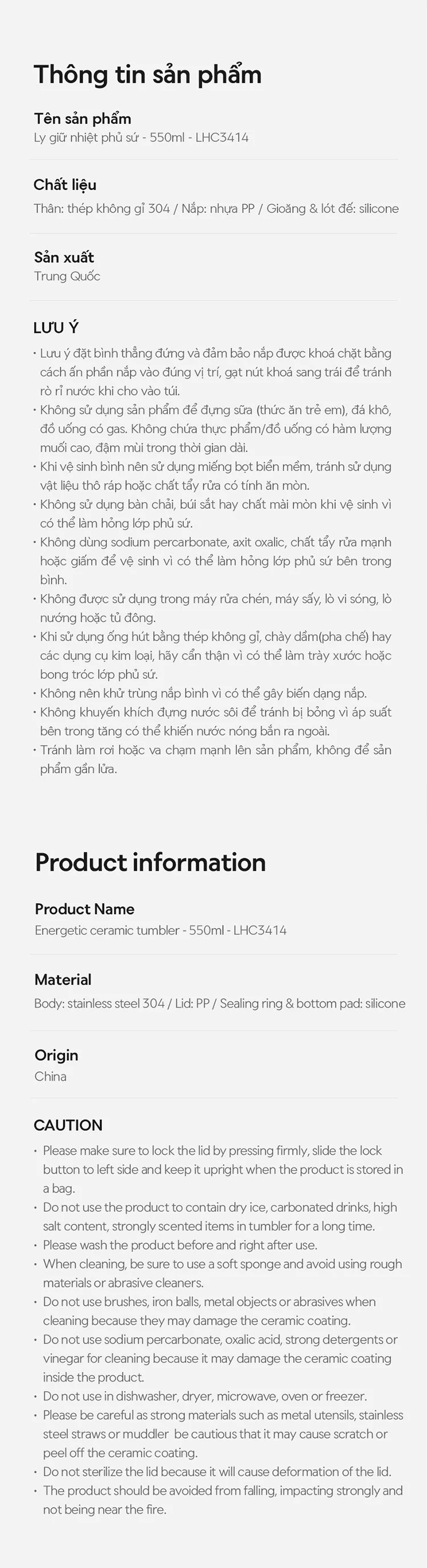 Bình giữ nhiệt LocknLock Energetic Ceramic Tumbler 550ml - 2 Màu - LHC3414 15 binh giu nhiet locknlock energetic ceramic tumbler 550ml 2 mau lhc3414 description 1785056038
