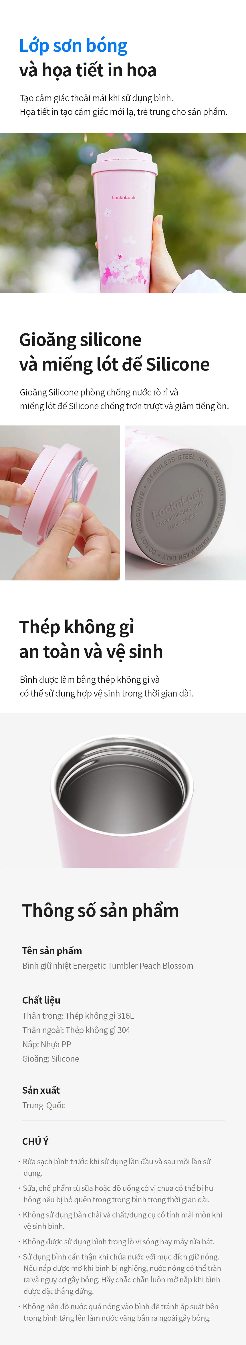 binh giu nhiet locknlock energetic tumbler peach blossom 550ml 2 mau hong tim description 1785055840