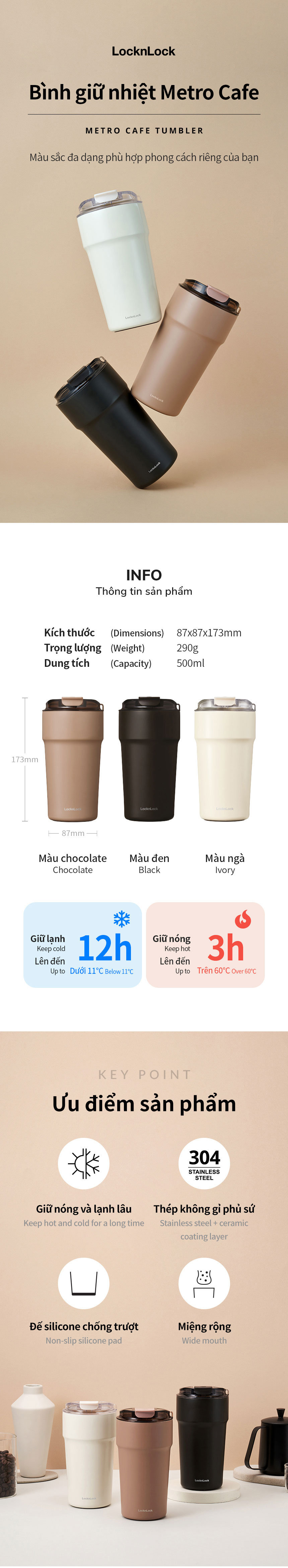 binh giu nhiet locknlock metro cafe 500ml 3 mau den chocolate nga lhc4357 description 1785055922