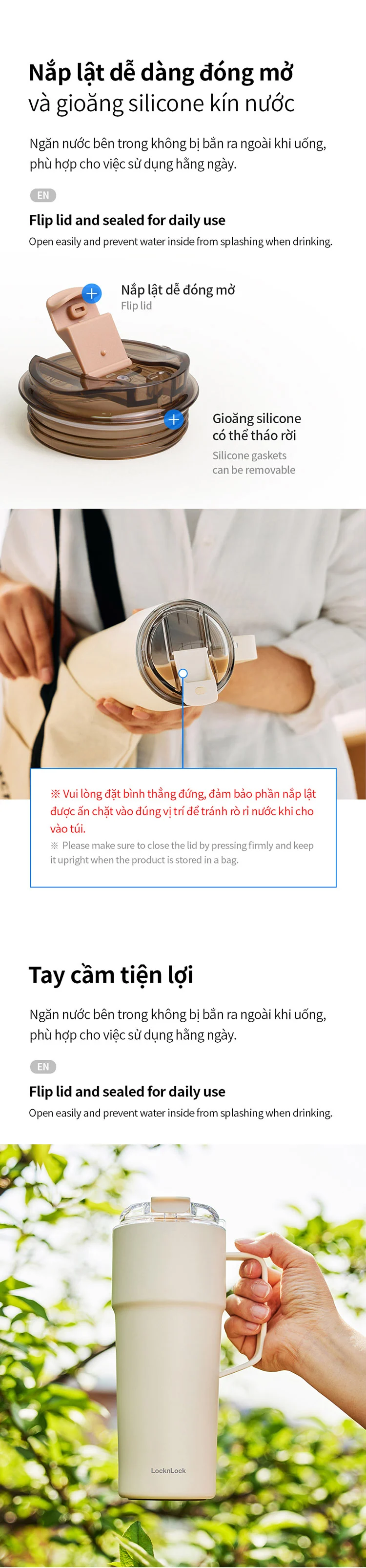 Bình Giữ Nhiệt LocknLock Metro Cafe 750ml, Thép Phủ Sứ - LHC4418 16 binh giu nhiet locknlock metro cafe 750ml thep phu su lhc4418 description 1785055456