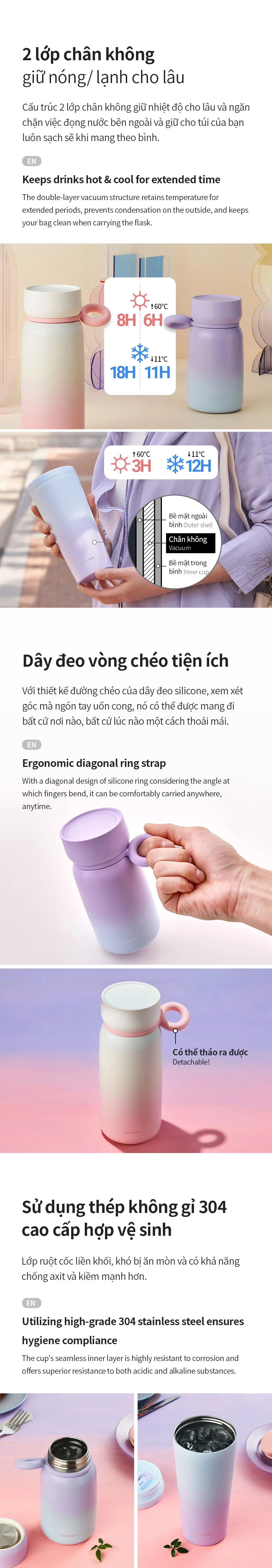 binh giu nhiet locknlock metro studio gradation tumbler 540ml 480ml va 350ml bang thep khong gi description 1785055882