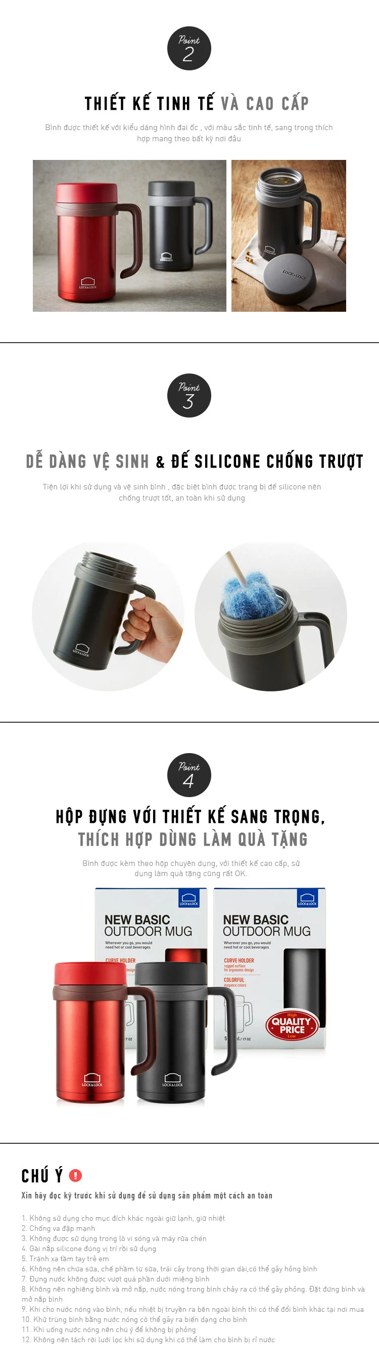 binh giu nhiet locknlock new basic table 500ml 2 mau den do hoa hong lhc4026 description 1785055647