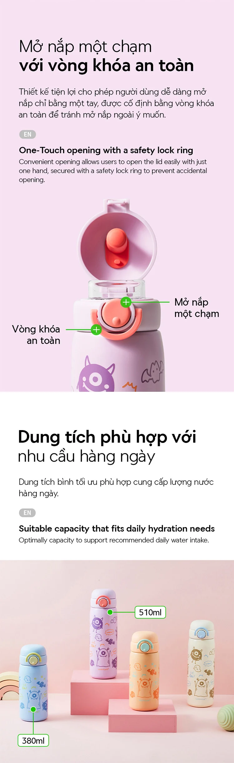 Bình giữ nhiệt LocknLock School Fit Luminous 380ml – LHC3387 / 510ml – LHC3388 14 binh giu nhiet locknlock school fit luminous 380ml lhc3387 510ml lhc3388 description 1785056935