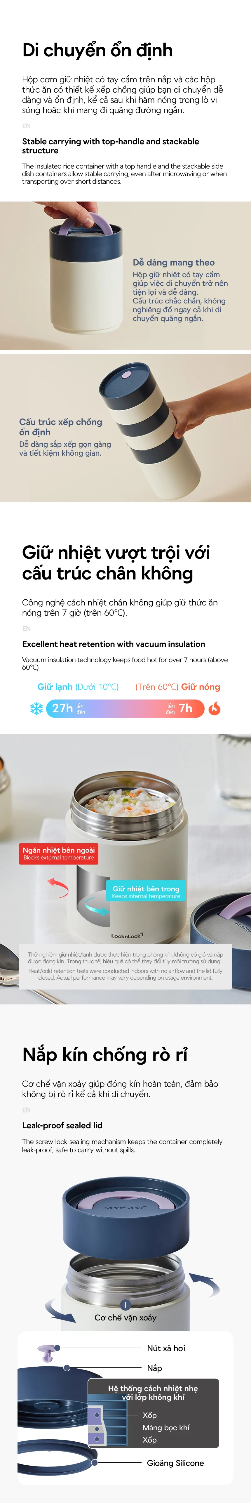 Bộ hộp cơm giữ nhiệt LocknLock All-Fit Lunch Box (230ml*1, 310ml*1, 480ml*1, bộ đũa và thìa, túi) - LHC8014IVY 16 bo hop com giu nhiet locknlock all fit lunch box 230ml1 310ml1 480ml1 bo dua va thia tui lhc8014ivy description 1785059380