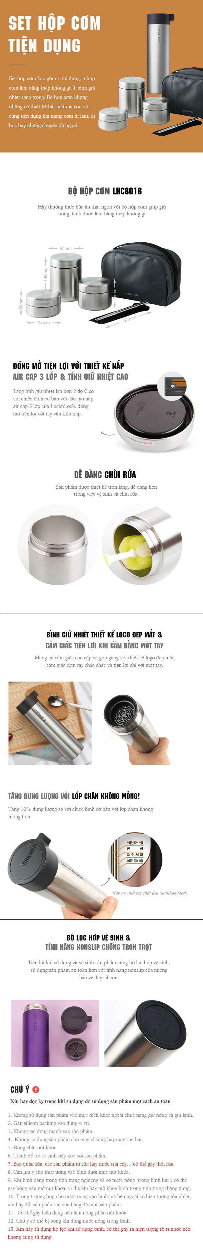 bo hop com giu nhiet thieps khong gi 6 mon kem binh giu nhiet 400ml locknlock lhc8016s01 description 1785059540