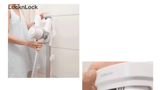 Giá Đỡ Kèm Sạc Lock&Lock, Charging Stand 300x300x1170mm, Màu Trắng - ENV313WHT_ACS 4 gia do kem sac locklock charging stand 300x300x1170mm mau trang env313wht acs description 1785050919