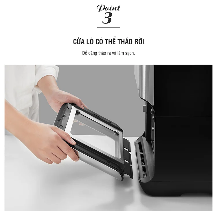 giam ngay 300k lo nuong chan khong dien tu locknlock digital air fryer oven 10l mau den ejf291blk description 1785041208