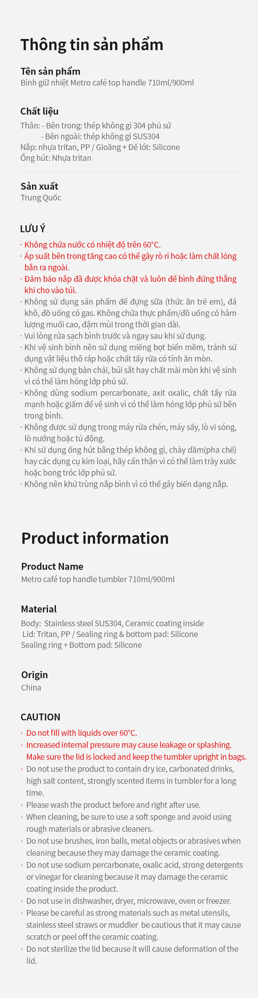 Ly Giữ Nhiệt LocknLock 710ml Thép Phủ Sứ, Có Ống Hút 3 màu - LHC4416 16 ly giu nhiet locknlock 710ml thep phu su co ong hut 3 mau lhc4416 description 1785055811 1