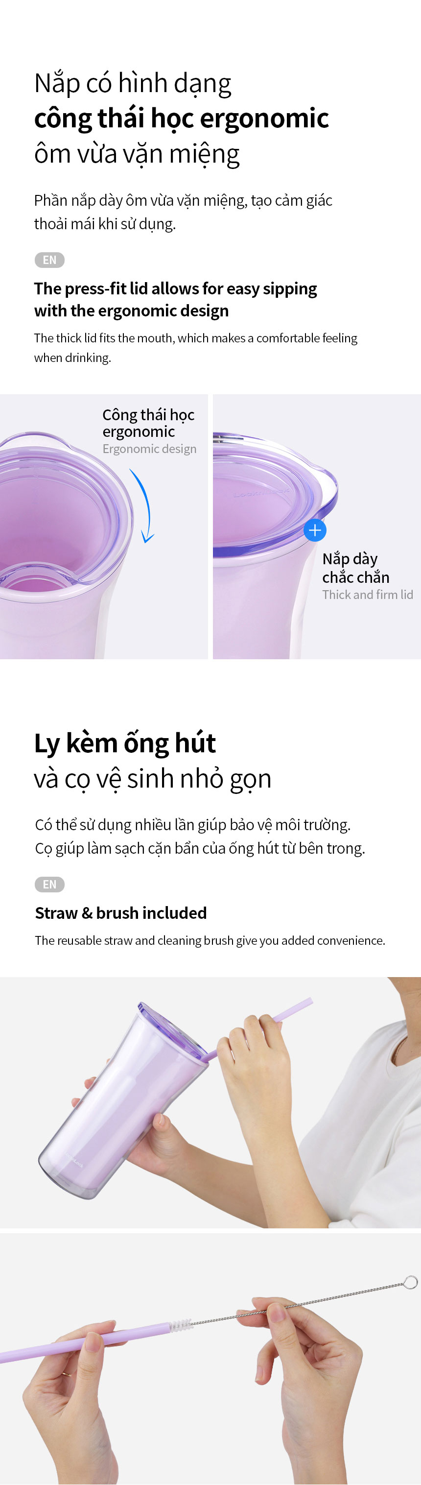 ly nhua 2 lop locknlock daily essential 770ml 3 mau nga xanh duong nhat tim nhat hap526 description 1785058005