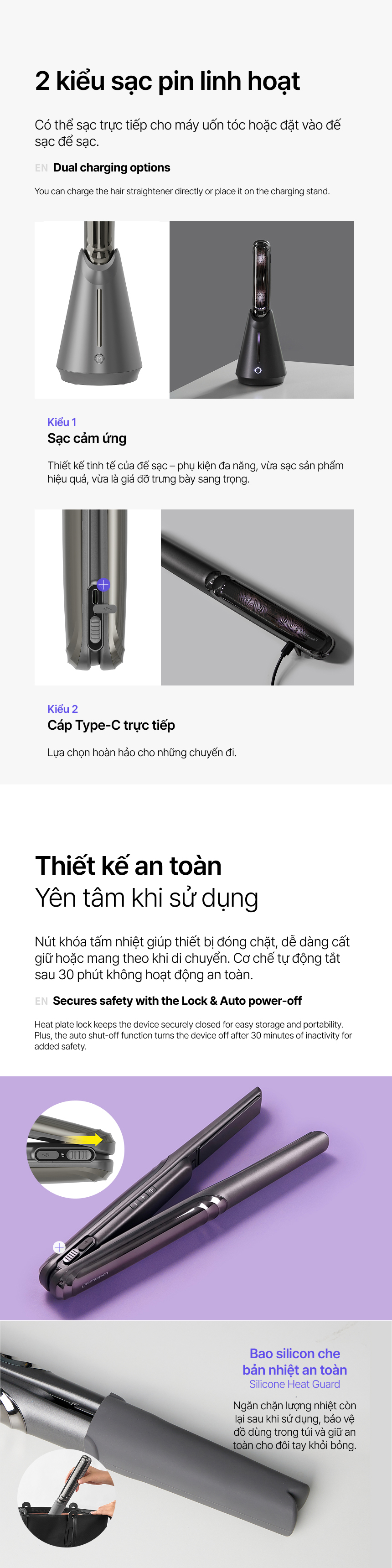 may duoi toc khong day locknlock 3 muc nhiet 30w mau xam ena225dgry description 1785052639
