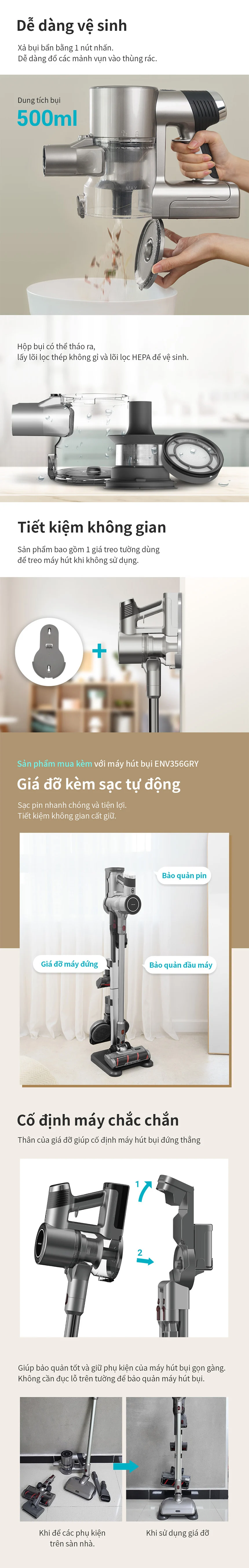 may hut bui khong day dung pin sac locknlock env356gry description 1785050949
