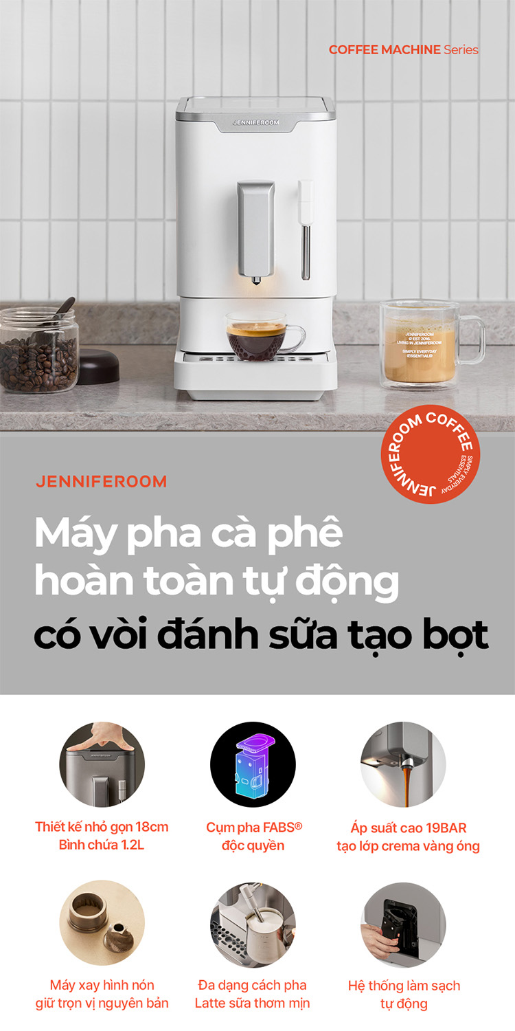 may pha ca phe hoan toan tu dong co voi danh sua tao bot steam latte pro mau be jr sem0212om description 1785045890