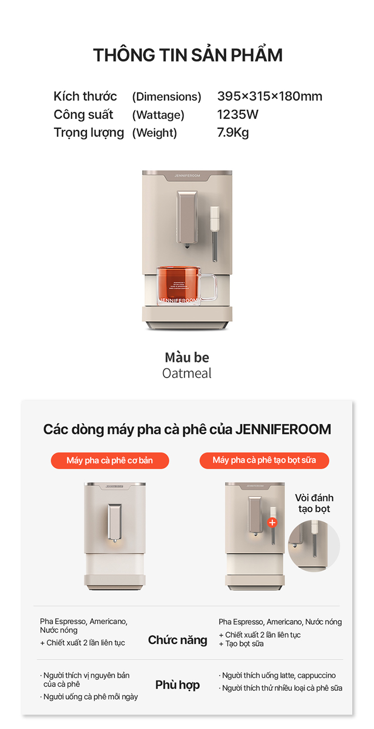 may pha ca phe hoan toan tu dong co voi danh sua tao bot steam latte pro mau be jr sem0212om description 1785045891