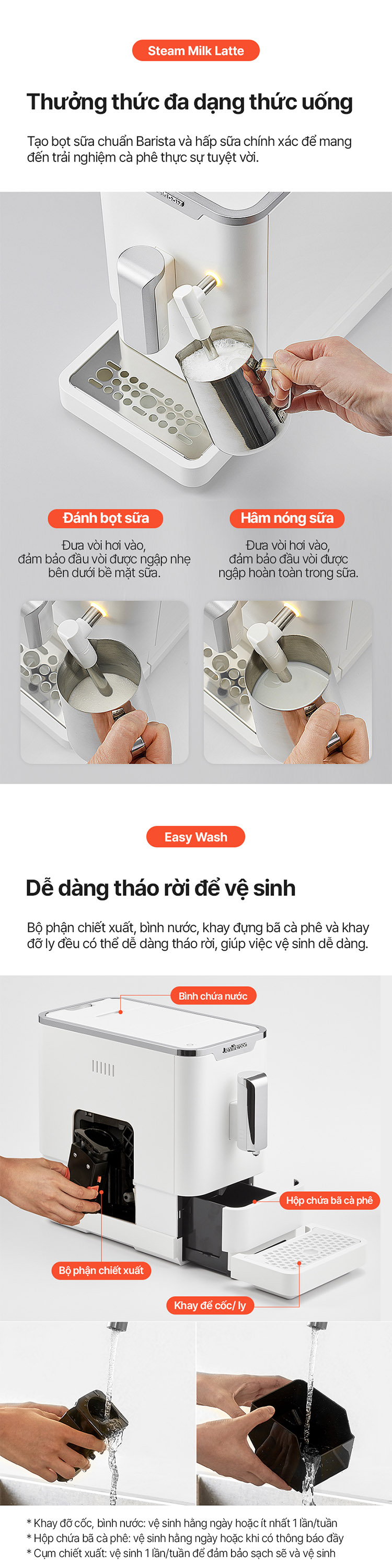 may pha ca phe hoan toan tu dong co voi danh sua tao bot steam latte pro mau be jr sem0212om description 1785045896