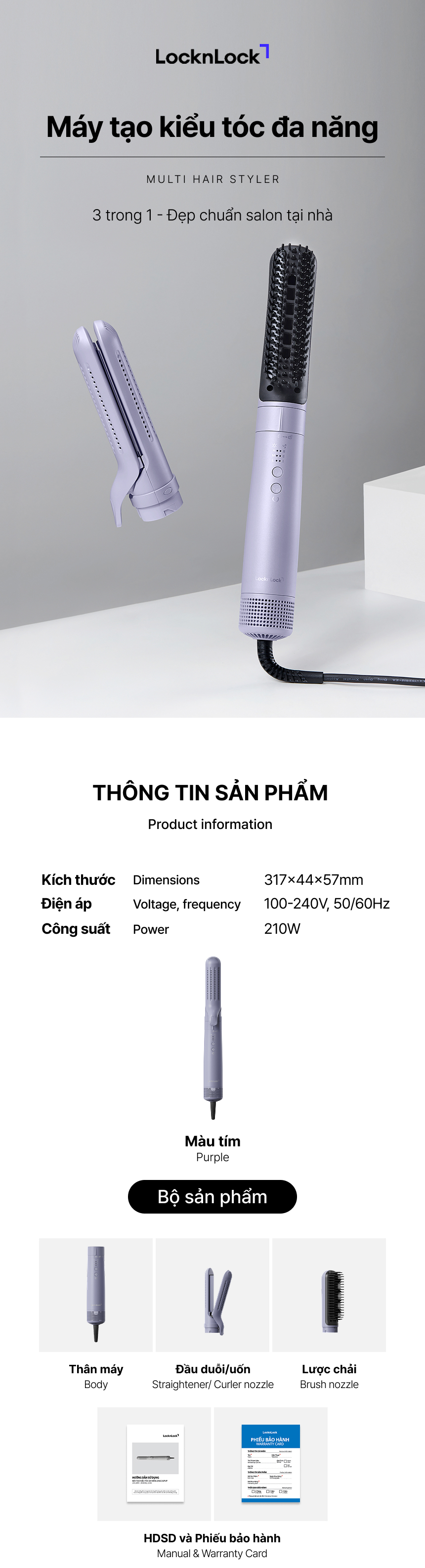 may tao kieu toc da nang 3 muc nhiet linh hoat locknlock 210w mau tim ena236pup description 1785052616