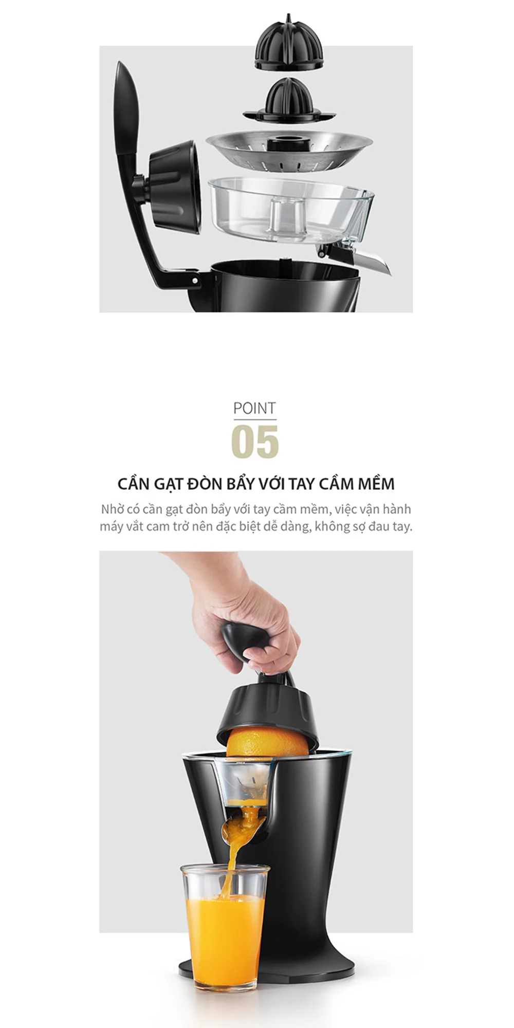 may vat cam locknlock handle citrus juicer 230v 50hz 85w mau den ejj256blk description 1785045519 1