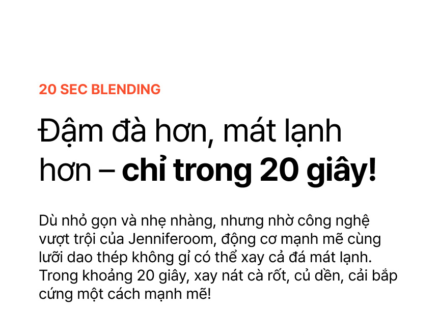 Máy xay sinh tố cầm tay Jenniferoom Portable blender 75W 2000mAh JRK-BLP101 10 may xay sinh to cam tay jenniferoom portable blender 75w 2000mah jrk blp101 description 1785044802