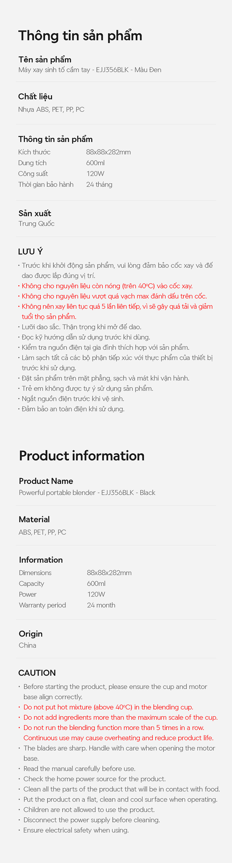 may xay sinh to cam tay locknlock dung tich 600ml mau den ejj356blk description 1785044838