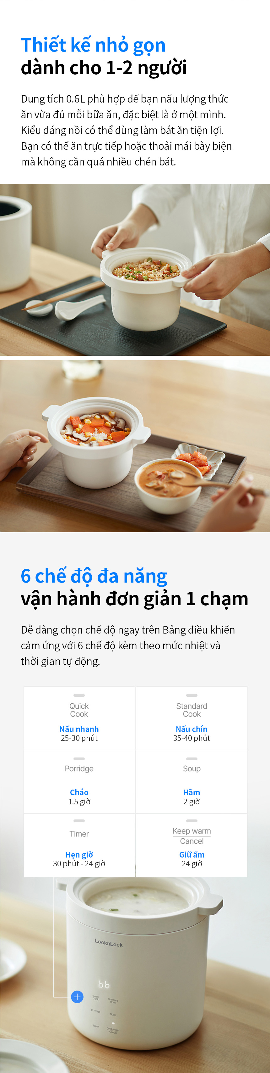 noi com dien mini locknlock bianco mini rice cooker 220v 50hz 300w 0 6l mau nga ejr314ivy description 1785047419