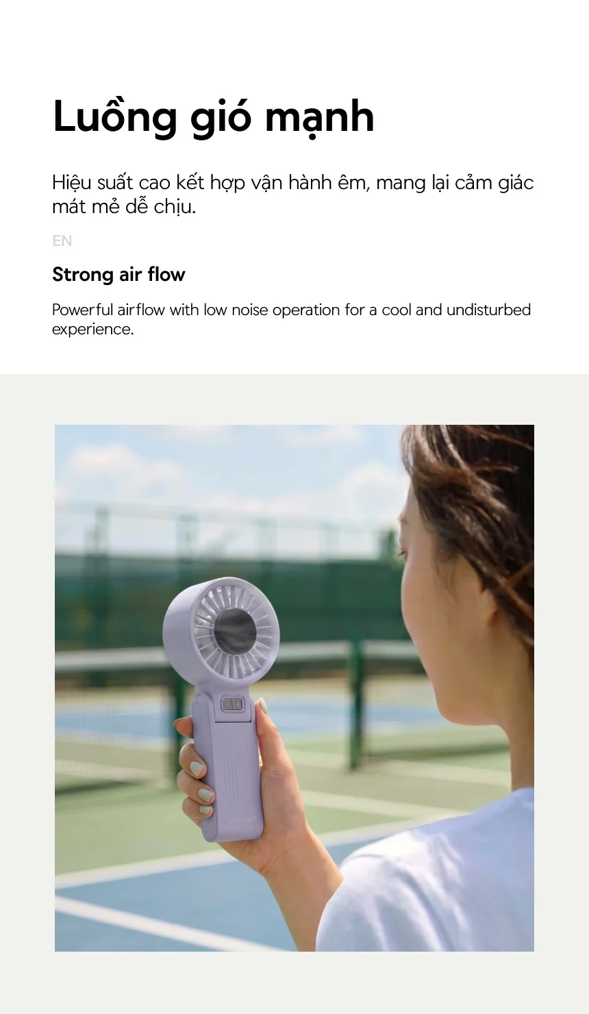 Quạt cầm tay gấp gọn LocknLock Foldable handheld fan 2 Màu - ENF326 11 quat cam tay gap gon locknlock foldable handheld fan 2 mau enf326 description 1785050316