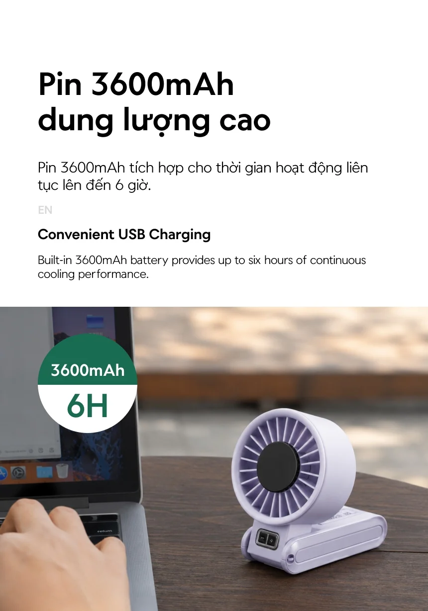 Quạt cầm tay gấp gọn LocknLock Foldable handheld fan 2 Màu - ENF326 17 quat cam tay gap gon locknlock foldable handheld fan 2 mau enf326 description 1785050319 1