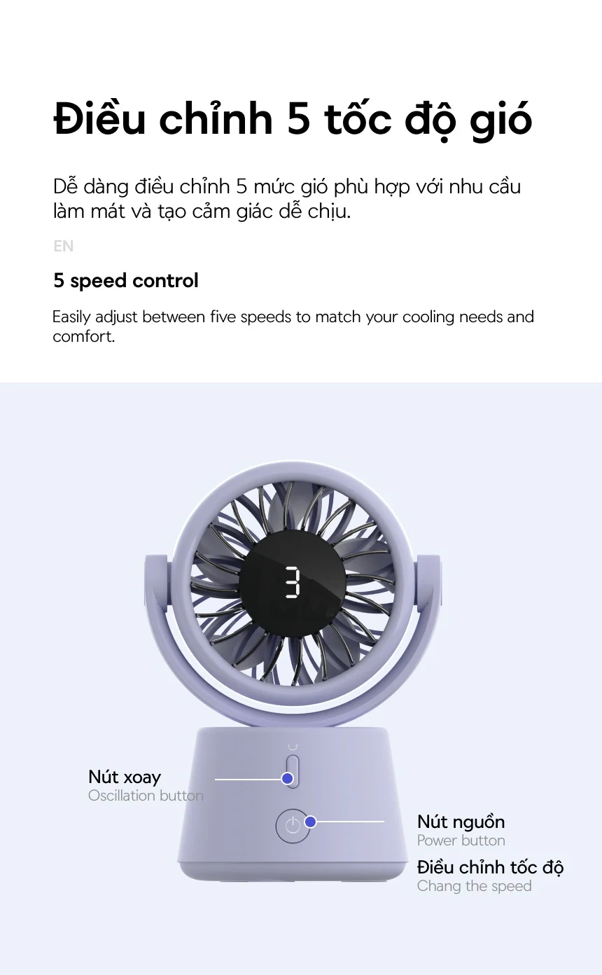 quat de ban mini locknlock mini desktop fan mau nga mau tim enf336 description 1785050362