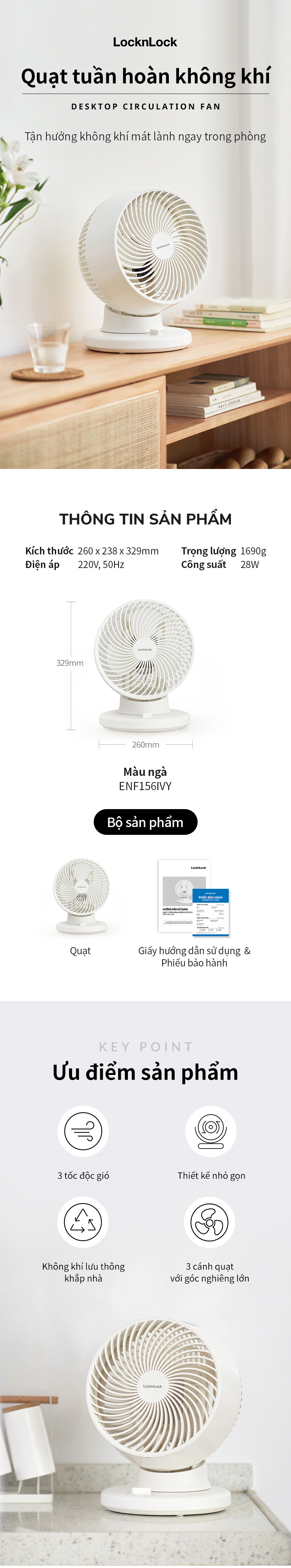quat tuan hoan khong khi locknlock desktop circulation fan 220v 50hz 28w mau nga enf156ivy description 1785050375