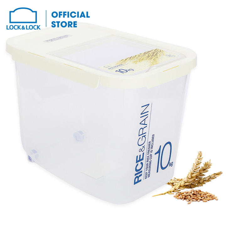Thùng đựng gạo bằng nhựa Lock&Lock HPL561 (10kg/12L)