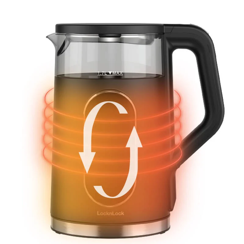 Ấm đun siêu tốc LocknLock Digital electric kettle 1.7L- Màu đen EJK286BLK 5 chế độ nhiệt, giữ ấm 2 giờ 3 Ấm đun siêu tốc LocknLock Digital electric kettle 1.7L- Màu đen EJK286BLK 5 chế độ nhiệt, giữ ấm 2 giờ gallery