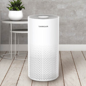 [Áp voucher 10%+Quà tặng] Máy Lọc Không Khí LocknLock 195x195x388mm, 220 - 240V, 50/60Hz, 23W, Cadr 130㎥/H, Coverage 16㎡ - Màu Trắng - ENP126WHT