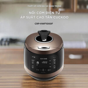 [ÁP VOUCHER 30%] Nồi Cơm Điện Tử Áp Suất Cao Tần Cuckoo 1.8L