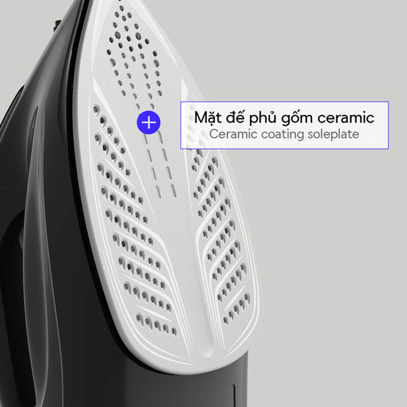Bàn ủi hơi nước LocknLock 1800W, mặt đế ceramic, bình nước 220ml – ENI334BLK 5 Bàn ủi hơi nước LocknLock 1800W, mặt đế ceramic, bình nước 220ml – ENI334BLK gallery