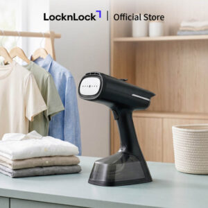 Bàn Ủi Hơi Nước LocknLock Hút Vải Thông Minh ENI216BLK Dung Tích 270ml - 220-240V, 50/60Hz,1400W-Màu Đen