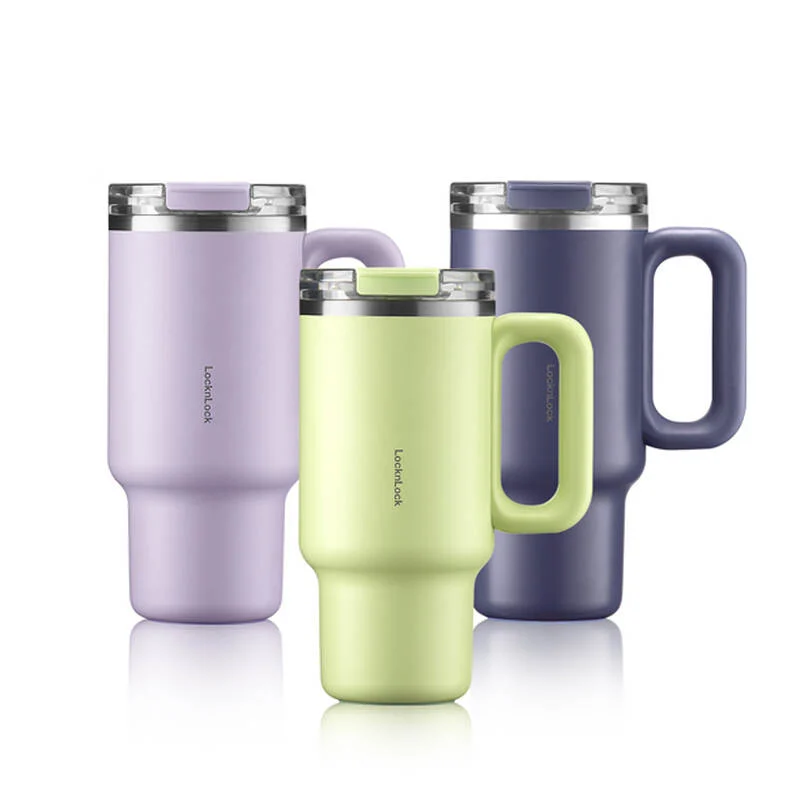 Bình giữ nhiệt LocknLock Balance Grip tay cầm chống trượt, 2 dung tích (900ml-1.2L), 3 màu – LHC4397-LHC4398