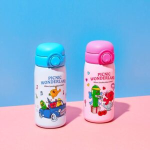 Bình giữ nhiệt LocknLock Balloon Friends School Fit Tumbler dung tích 380ml - 2 Màu - LHC3384
