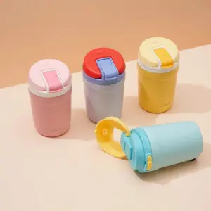 Bình giữ nhiệt LocknLock Dual One Touch Tumbler 320ml - 4 màu (Tím, Xanh Mint, Hồng, Vàng) - LHC3276