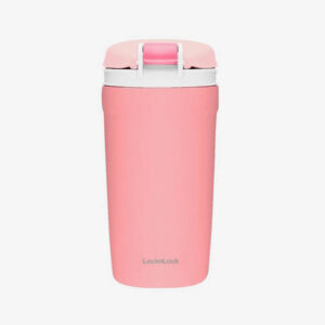 Bình giữ nhiệt LocknLock Dual one touch tumbler 430ml Màu hồng - LHC3282PIK
