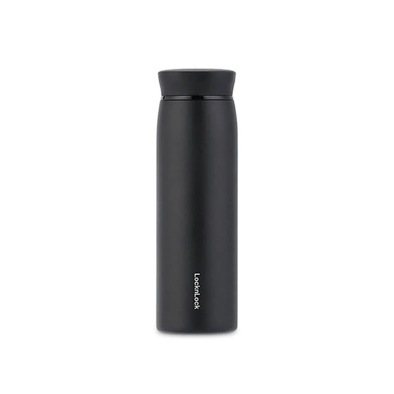 Bình Giữ Nhiệt LocknLock Feather Light Ring 460Ml - 4 Màu (Ngà, Mint, Hồng, Đen) - LHC4244