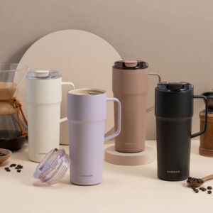 Bình Giữ Nhiệt LocknLock Metro Cafe 750ml, Thép Phủ Sứ - LHC4418