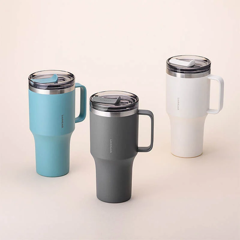 Bình Giữ Nhiệt Locknlock Metro King Tumbler 820ml 3 màu (Màu Xanh, Màu Xám, Màu Ngà) - LHC4326 1 Bình Giữ Nhiệt Locknlock Metro King Tumbler 820ml 3 màu (Màu Xanh, Màu Xám, Màu Ngà) - LHC4326