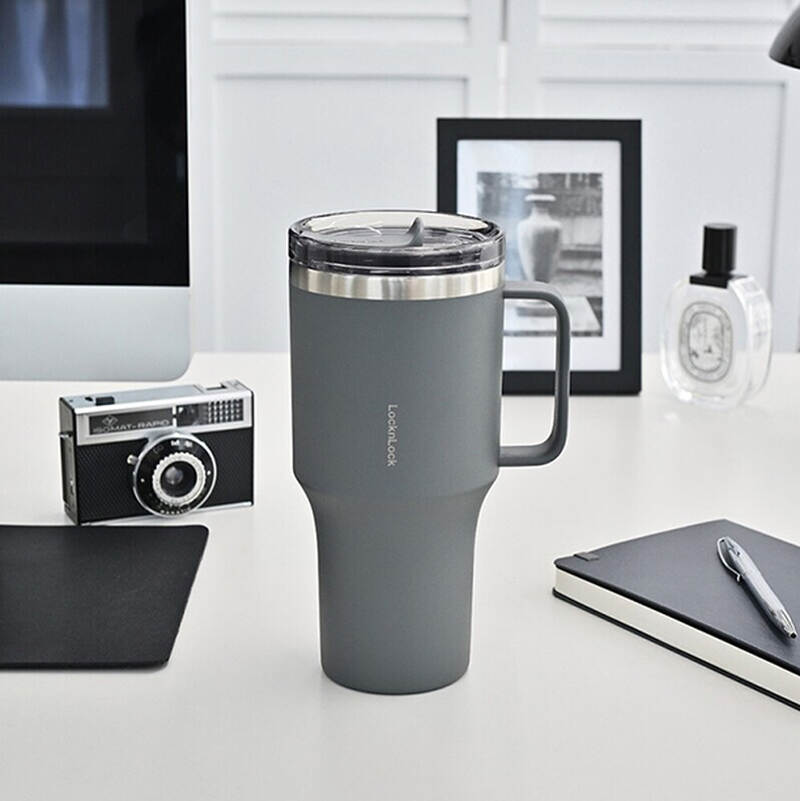 Bình Giữ Nhiệt Locknlock Metro King Tumbler 820ml 3 màu (Màu Xanh, Màu Xám, Màu Ngà) - LHC4326 6 Bình Giữ Nhiệt Locknlock Metro King Tumbler 820ml 3 màu (Màu Xanh, Màu Xám, Màu Ngà) - LHC4326 gallery