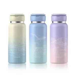 Bình giữ nhiệt LocknLock Sling Ring Nature Tumbler 650ml - 3 Màu (Sunrise, Sunset, Ocean)- LHC4321